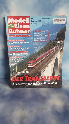 Modelleisenbahner 2002 - 11/,