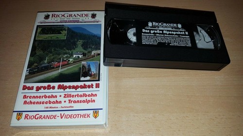 Eisenbahn vhs alpenpaket - vhs,