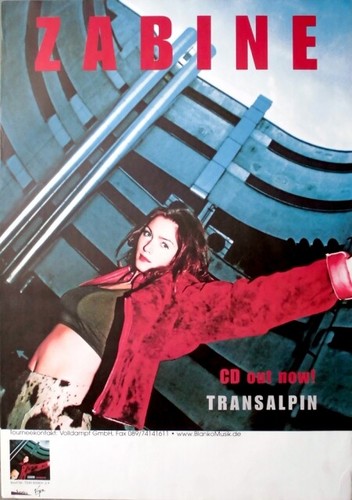 Zabine 2001 plakat live - 2001,