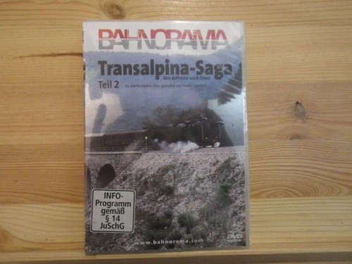 Dvd bahnorama transalpin saga - dvd,